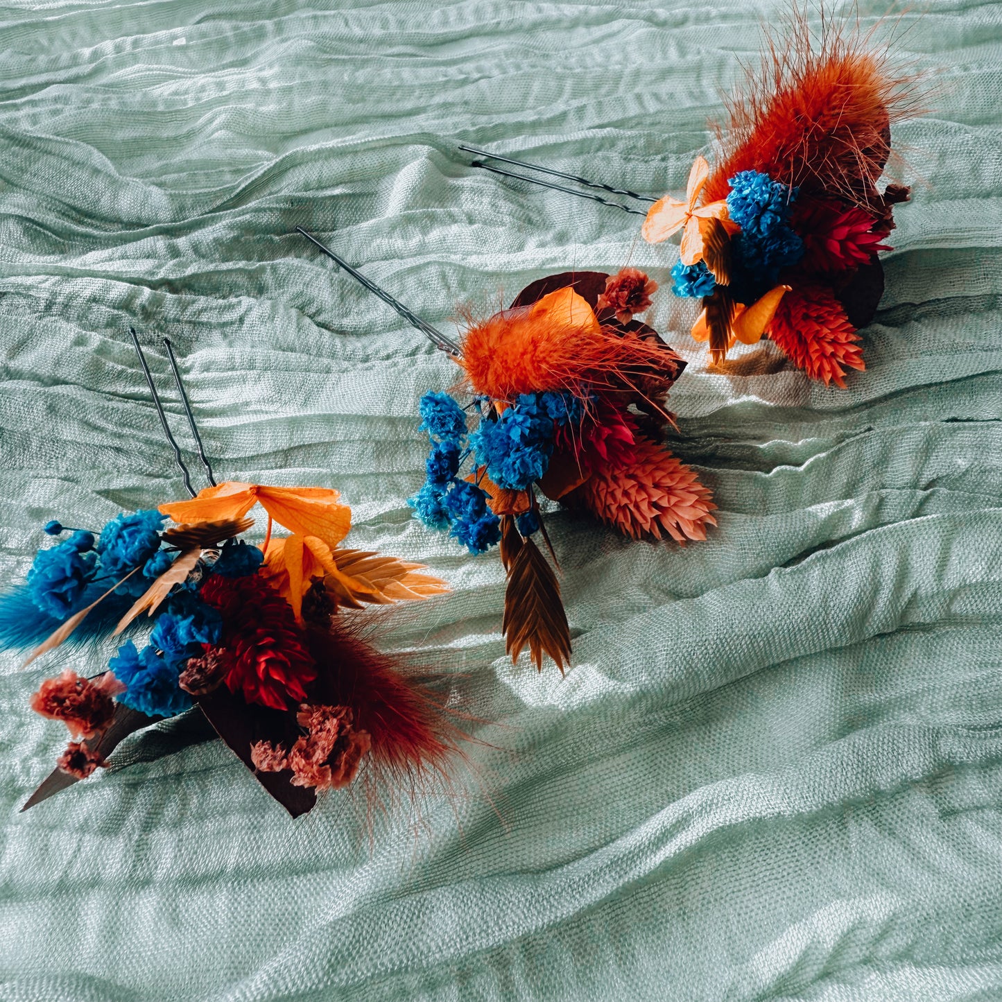 Flower Hair Accessories - Autumn vibes