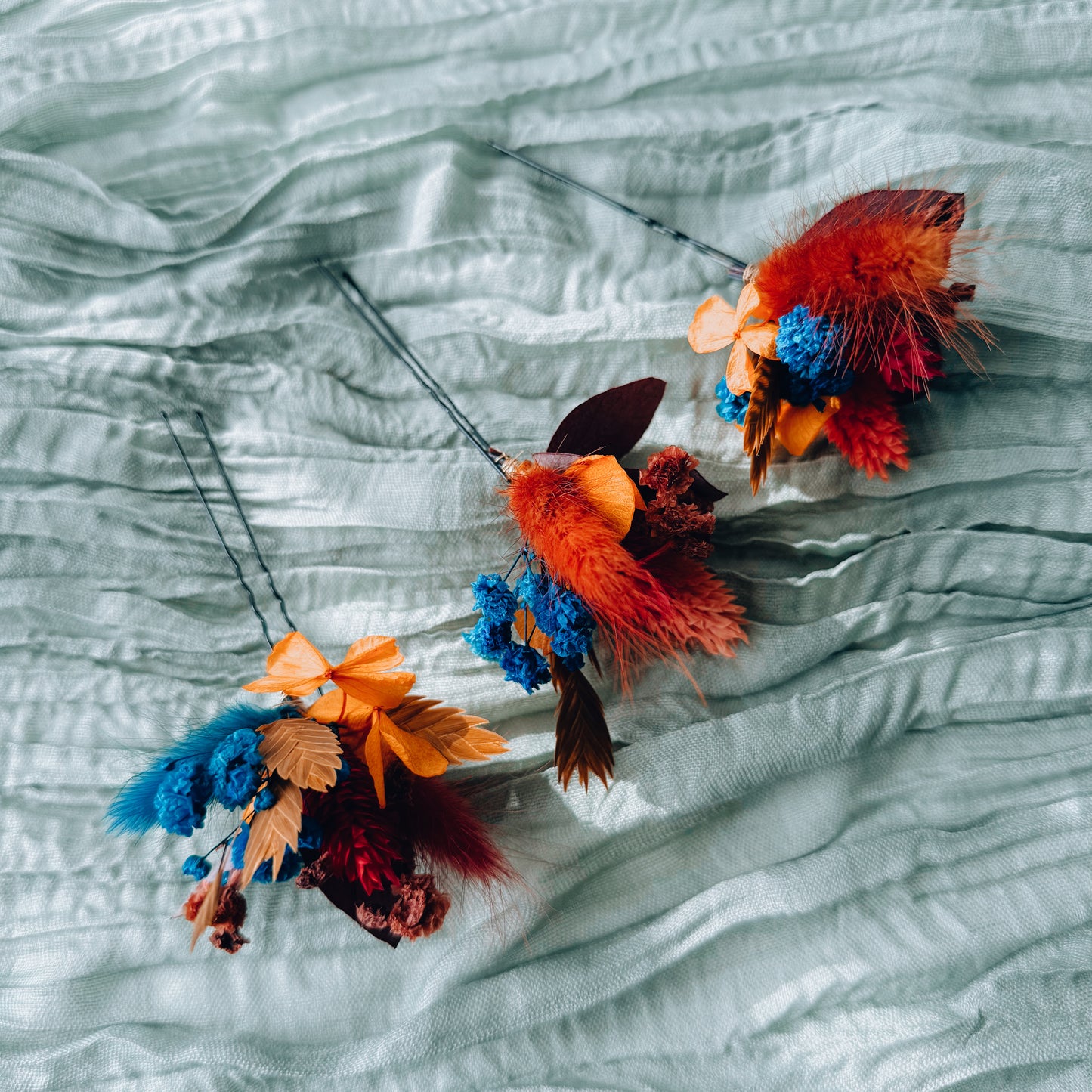Flower Hair Accessories - Autumn vibes