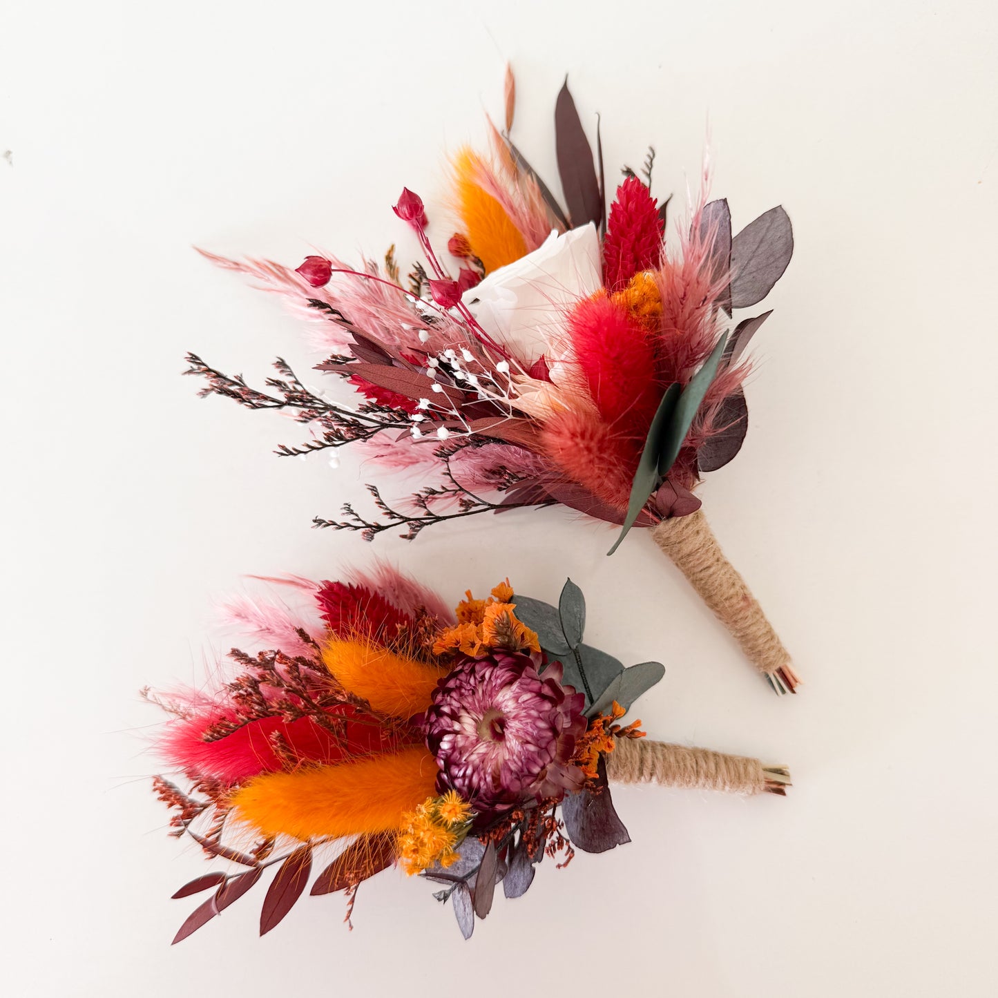 Autumn Wedding Boutonnieres