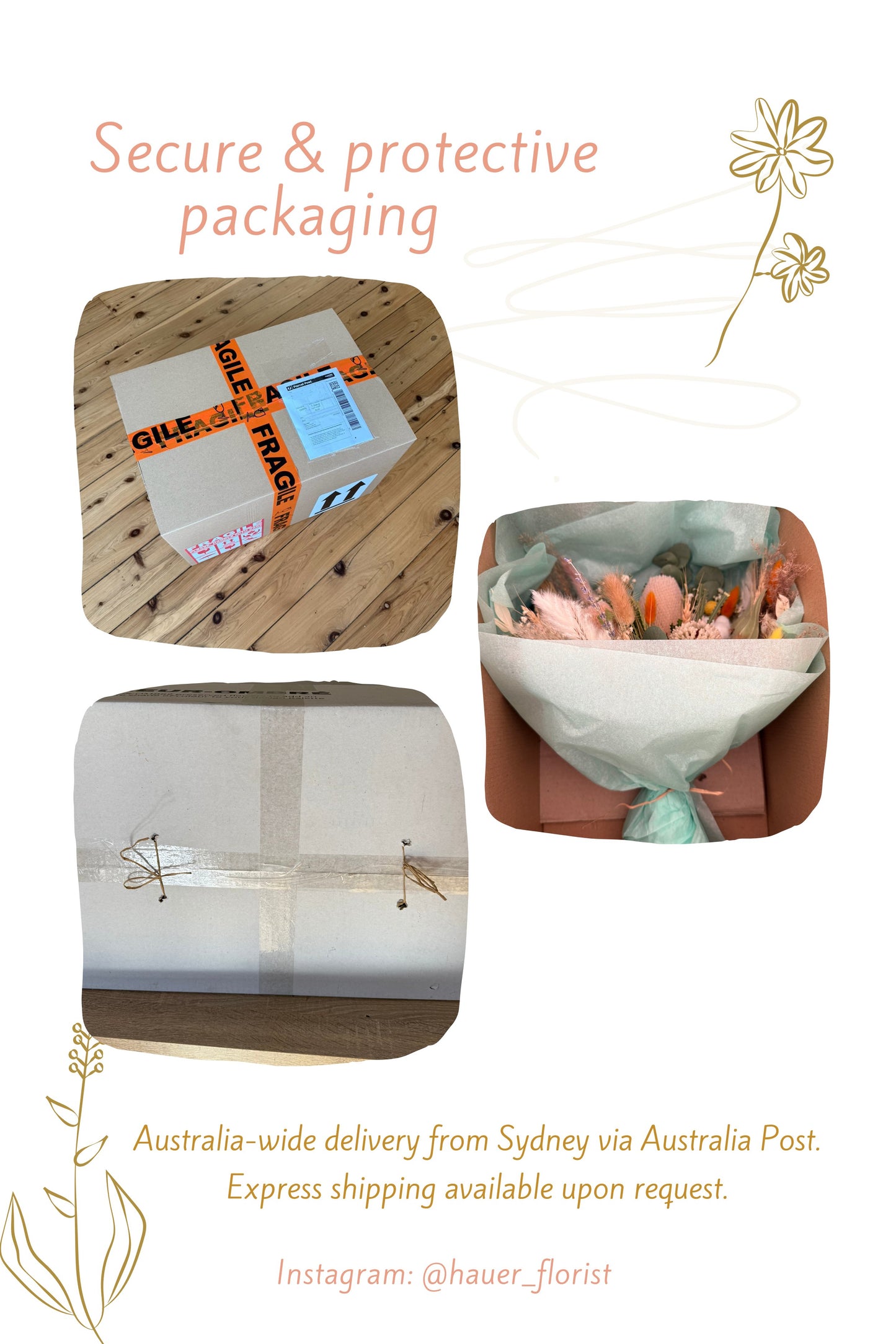 Dried Bridal Bouquet | Eucalyptus & Romantic Red