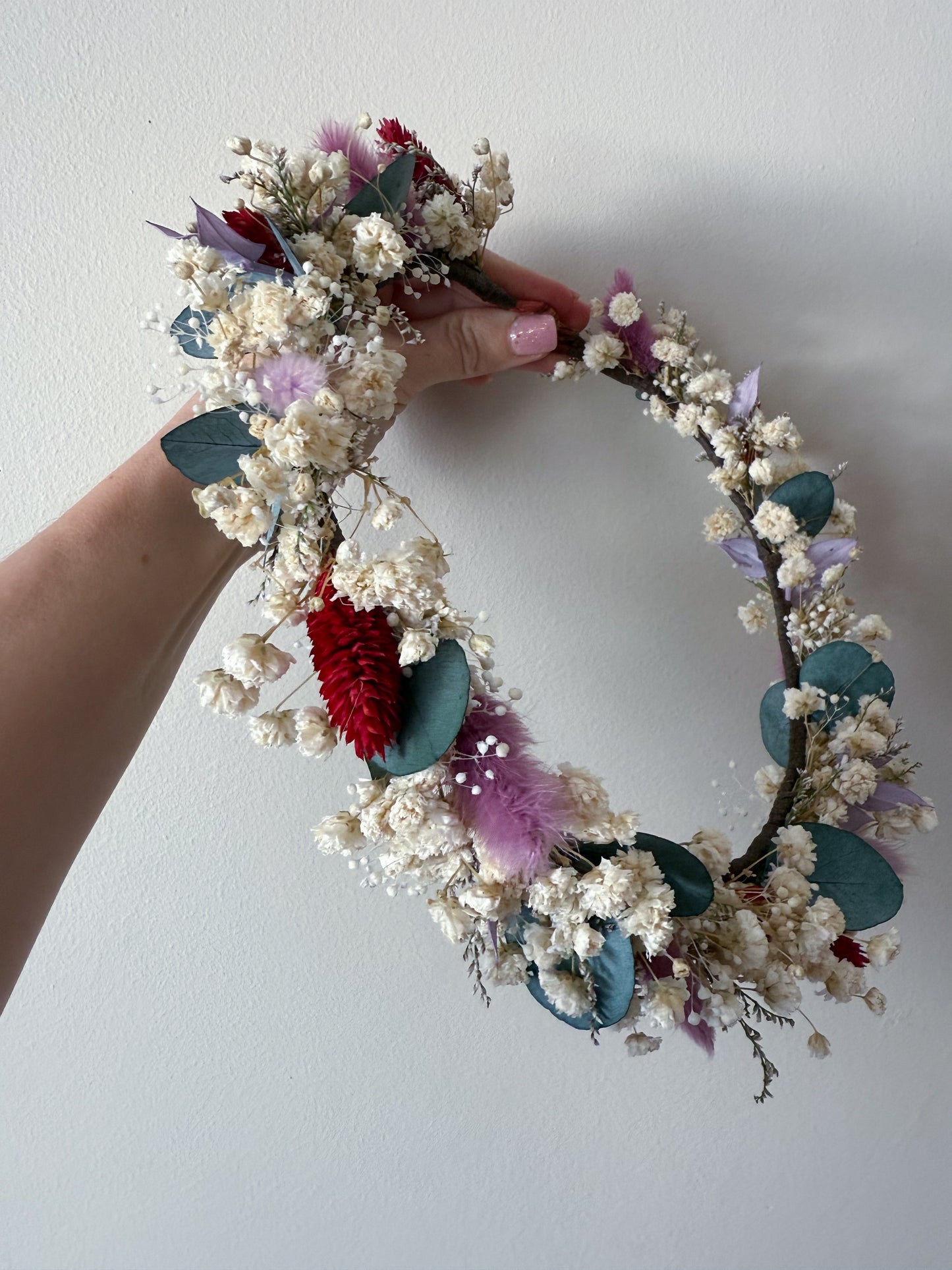Wedding Floral Hair Crown «Ethereal Bloom»
