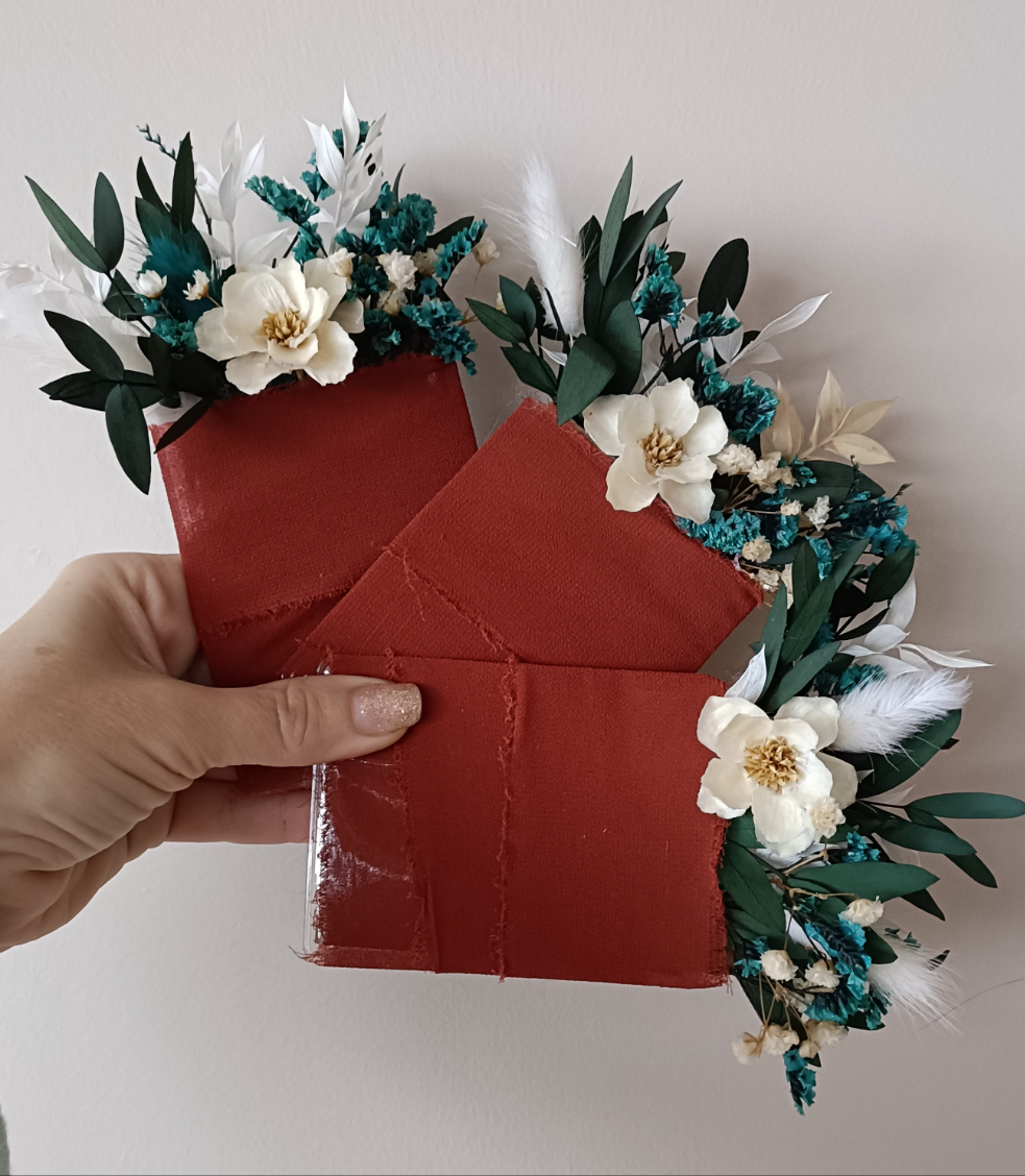 Teal Pocket Boutonniere