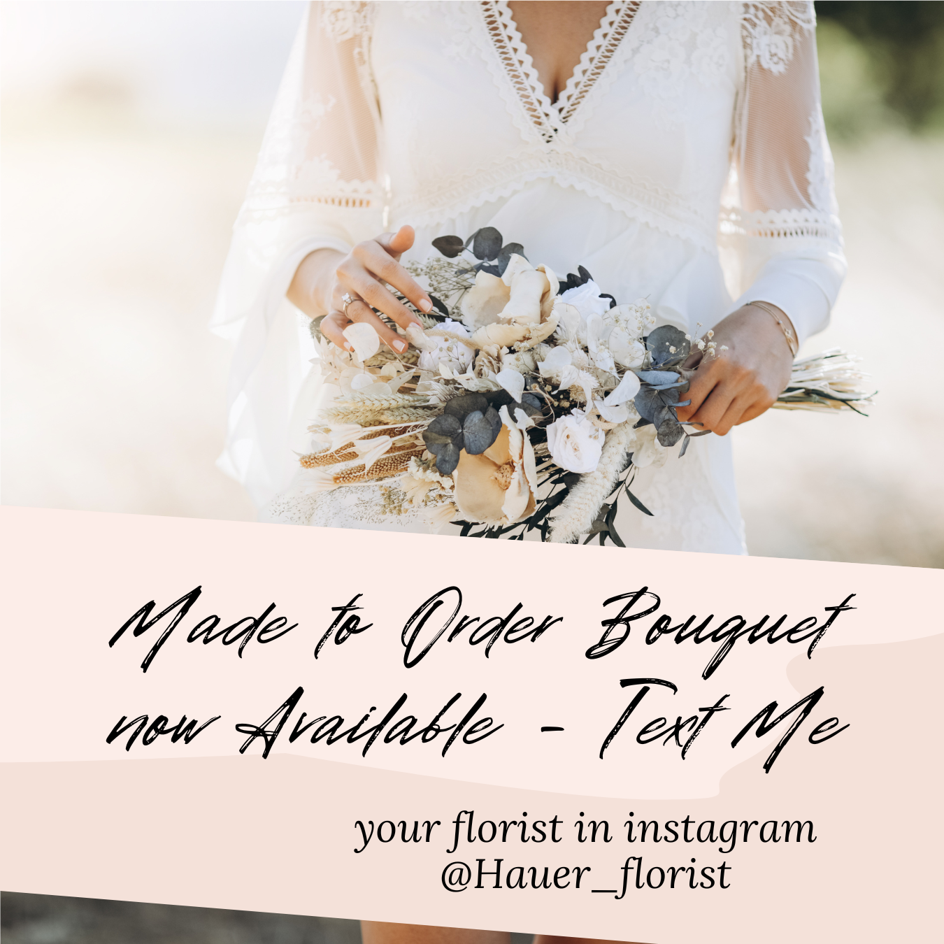 Dried Bridal Bouquet | Eucalyptus & Romantic Red