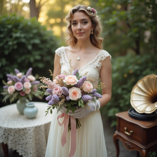 Vintage wedding style