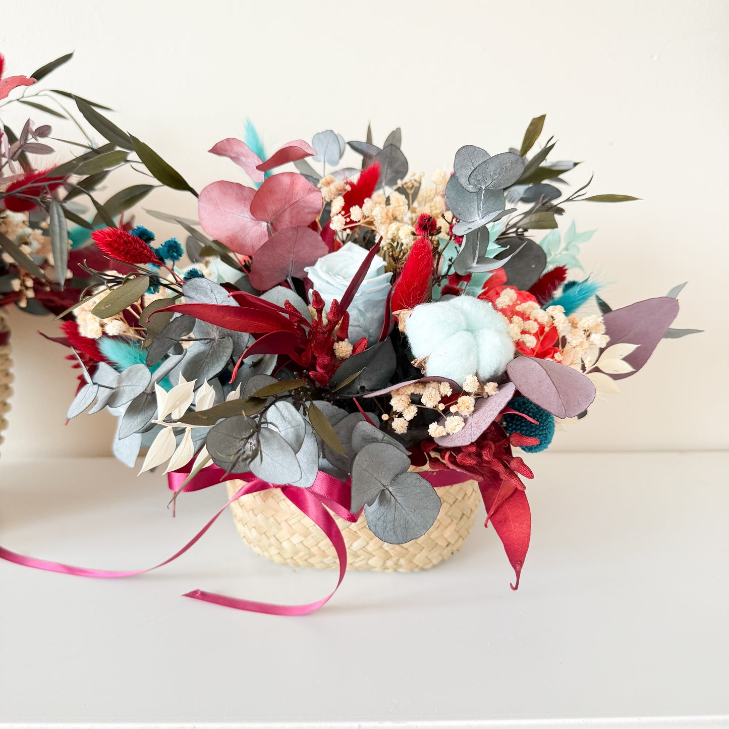 Rustic Flower Basket