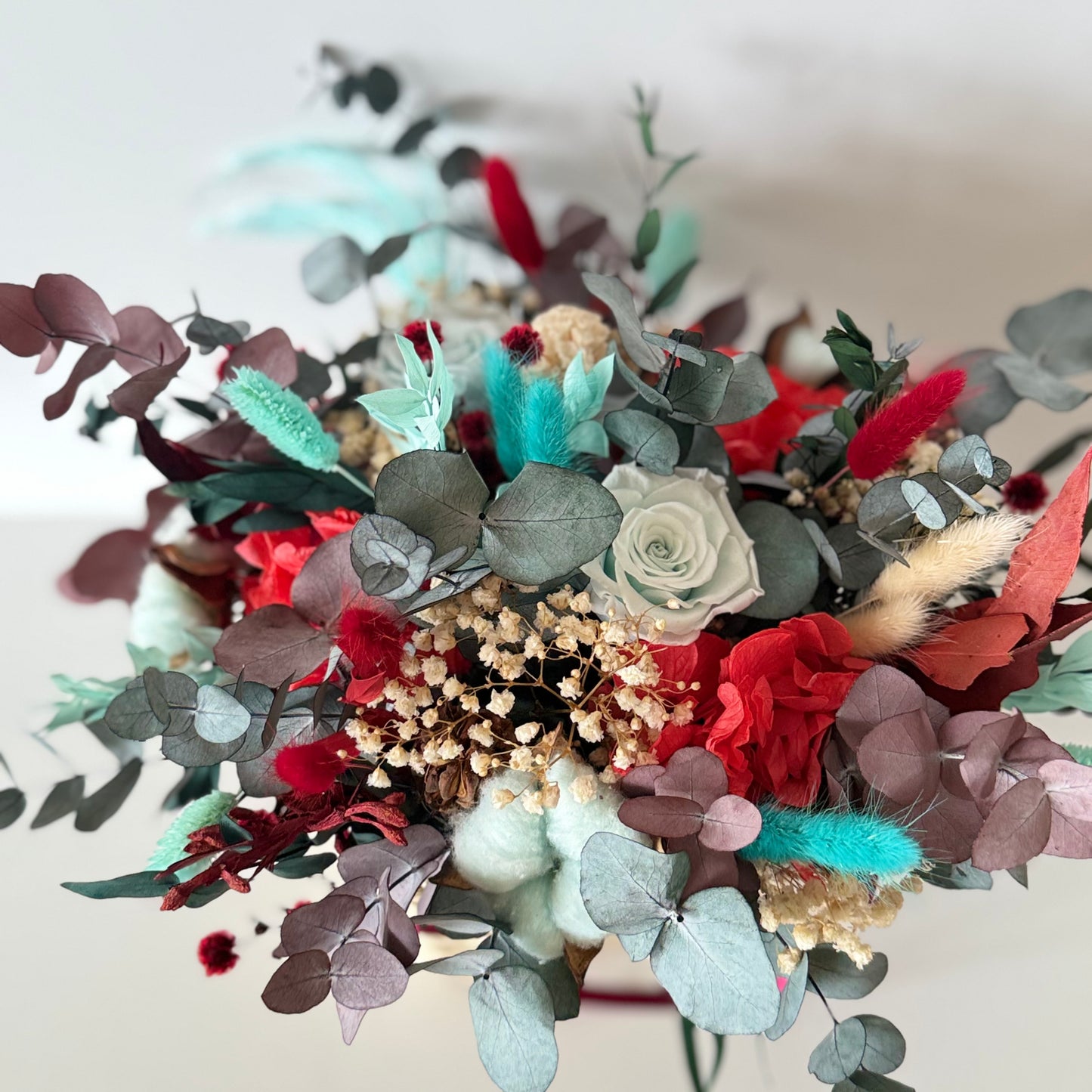 Affordable Christmas Flower Basket