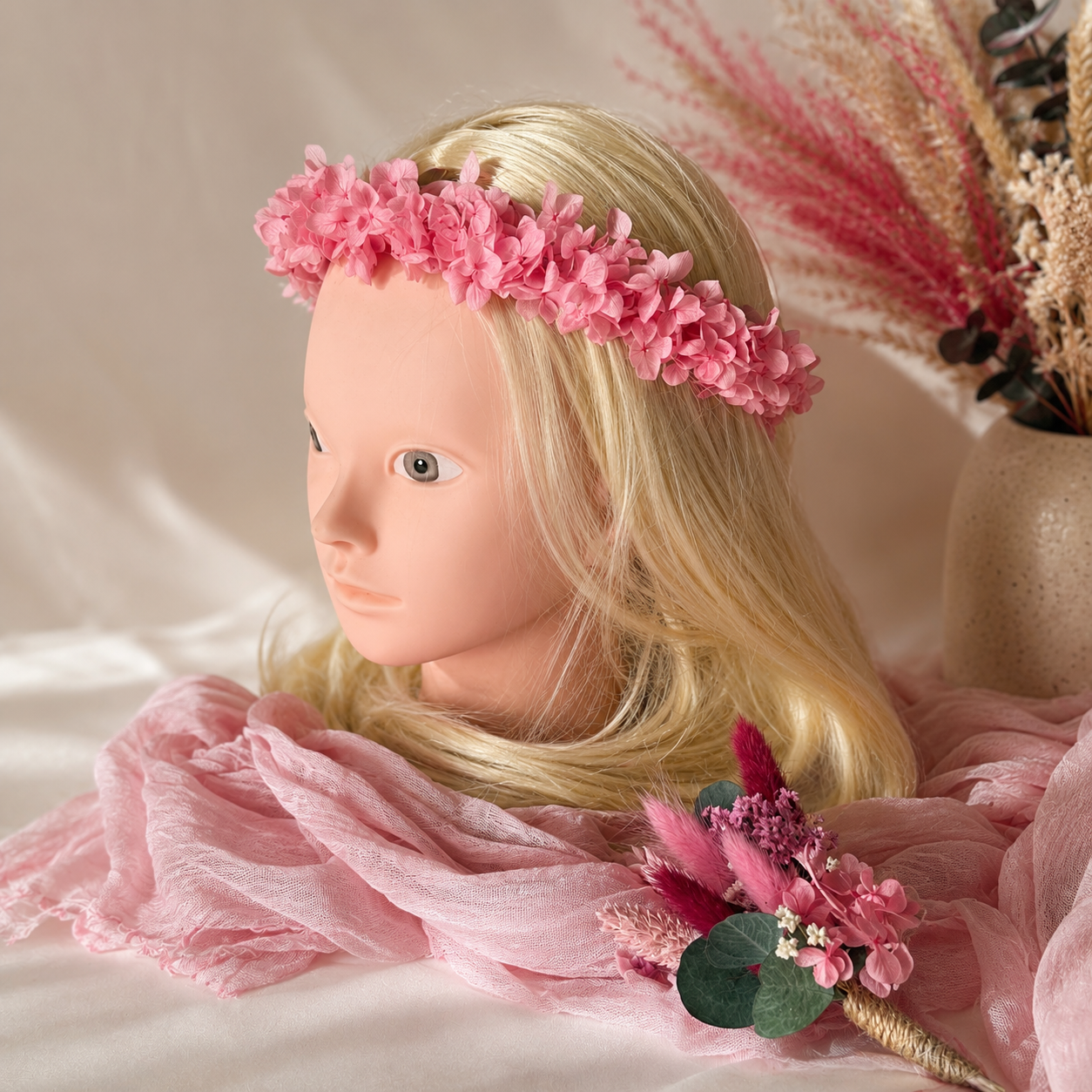 Australian Native Wedding Flower Set | Pink & Green