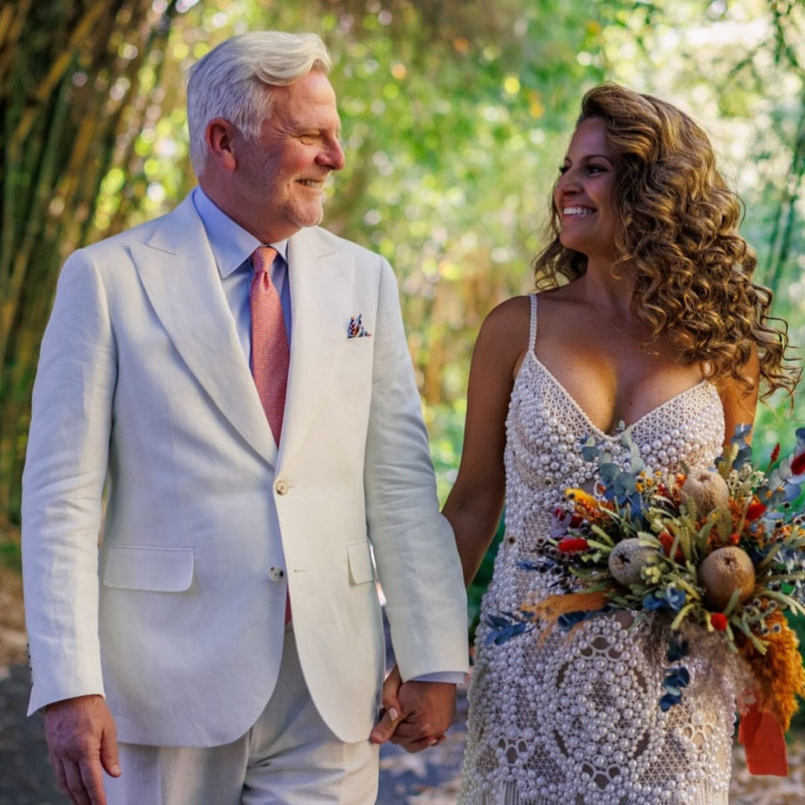 Australian Native Bouquet - Rust & Green