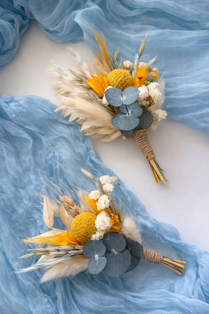 Dried Boutonniere with Australian Natives