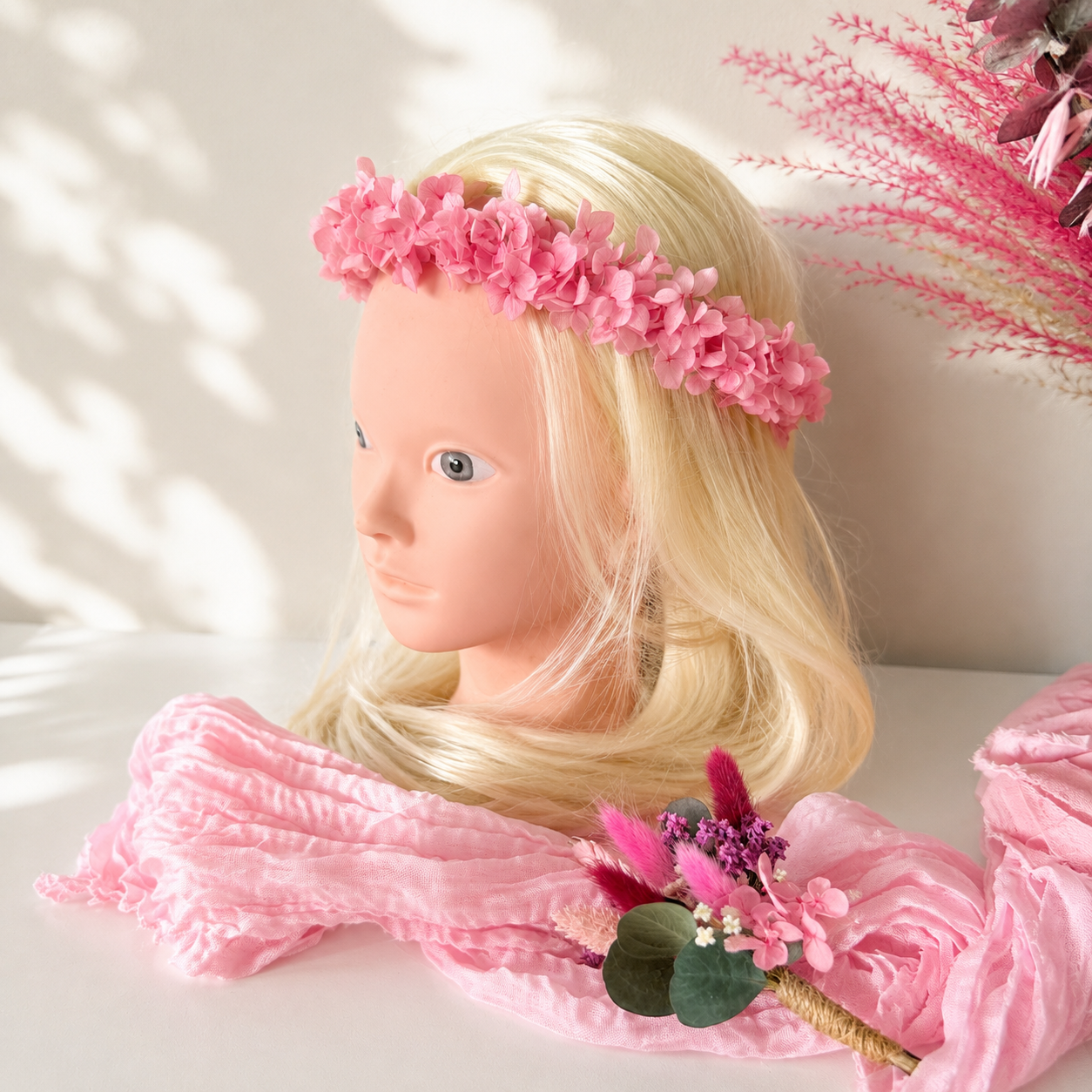 Australian Native Wedding Flower Set | Pink & Green
