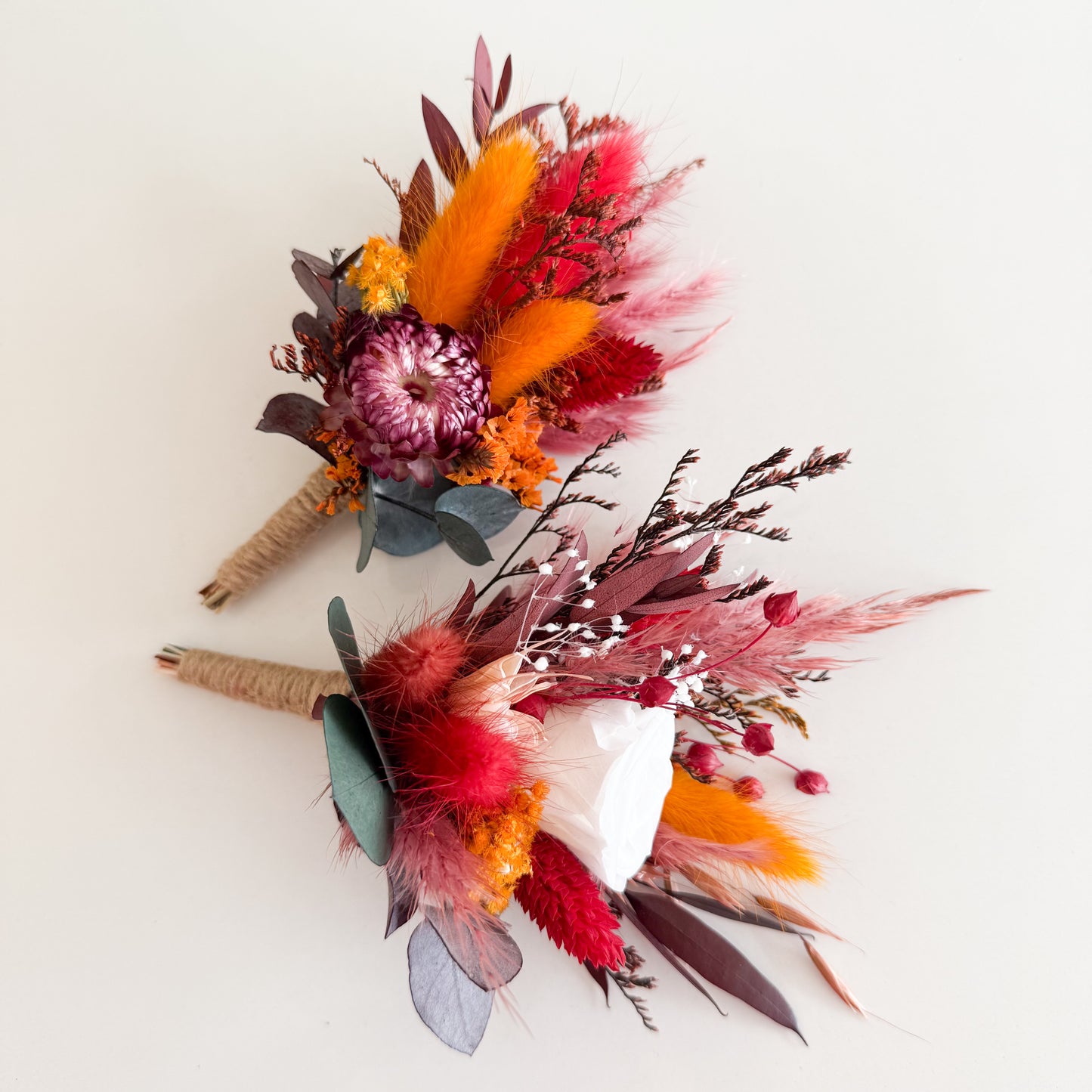 Autumn Wedding Boutonnieres