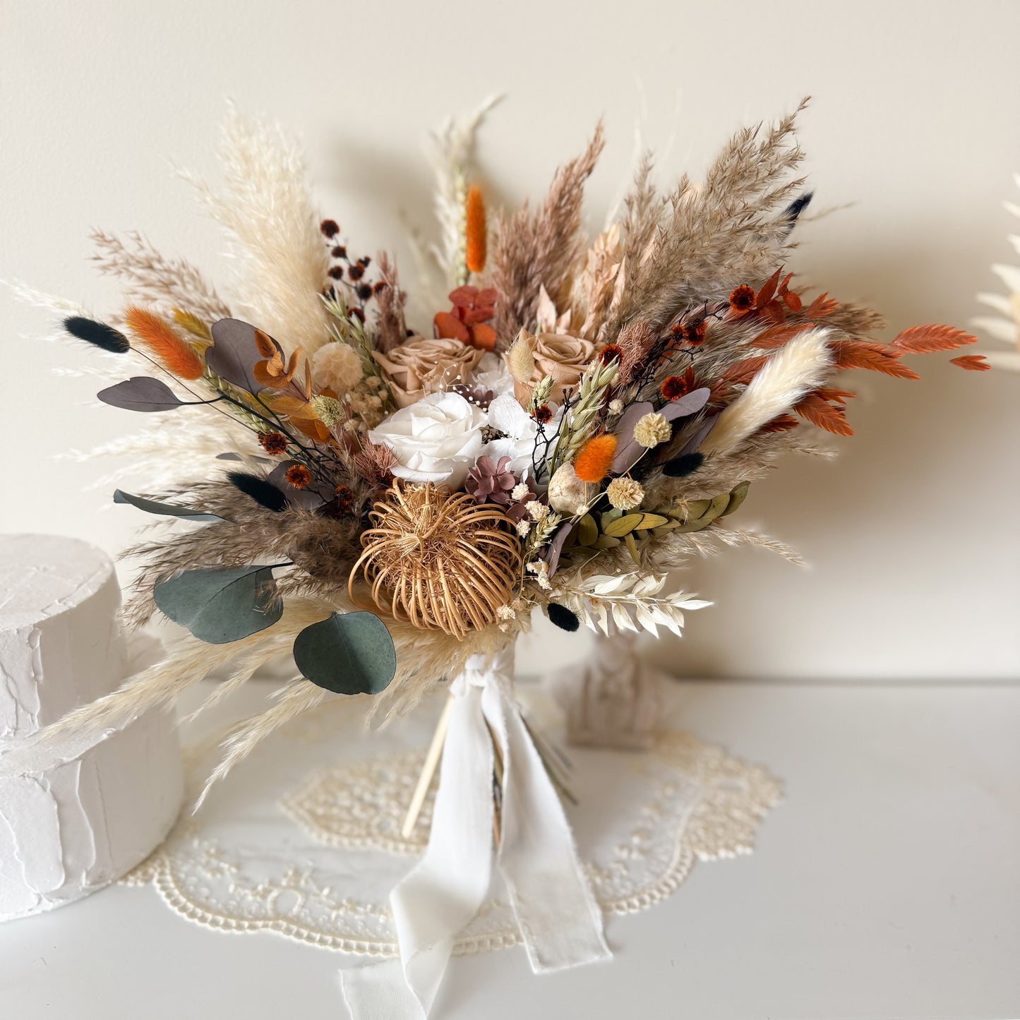 Wildflower Dried Bridal Bouquet