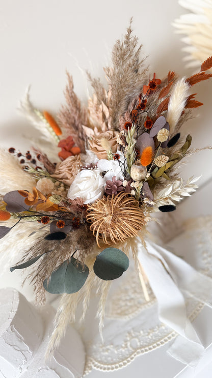 Wildflower Dried Bridal Bouquet