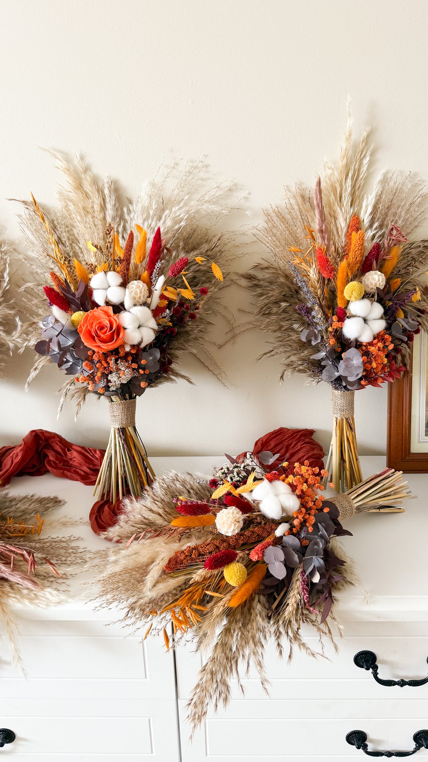 Rustic Autumn Wedding Flowers Australia