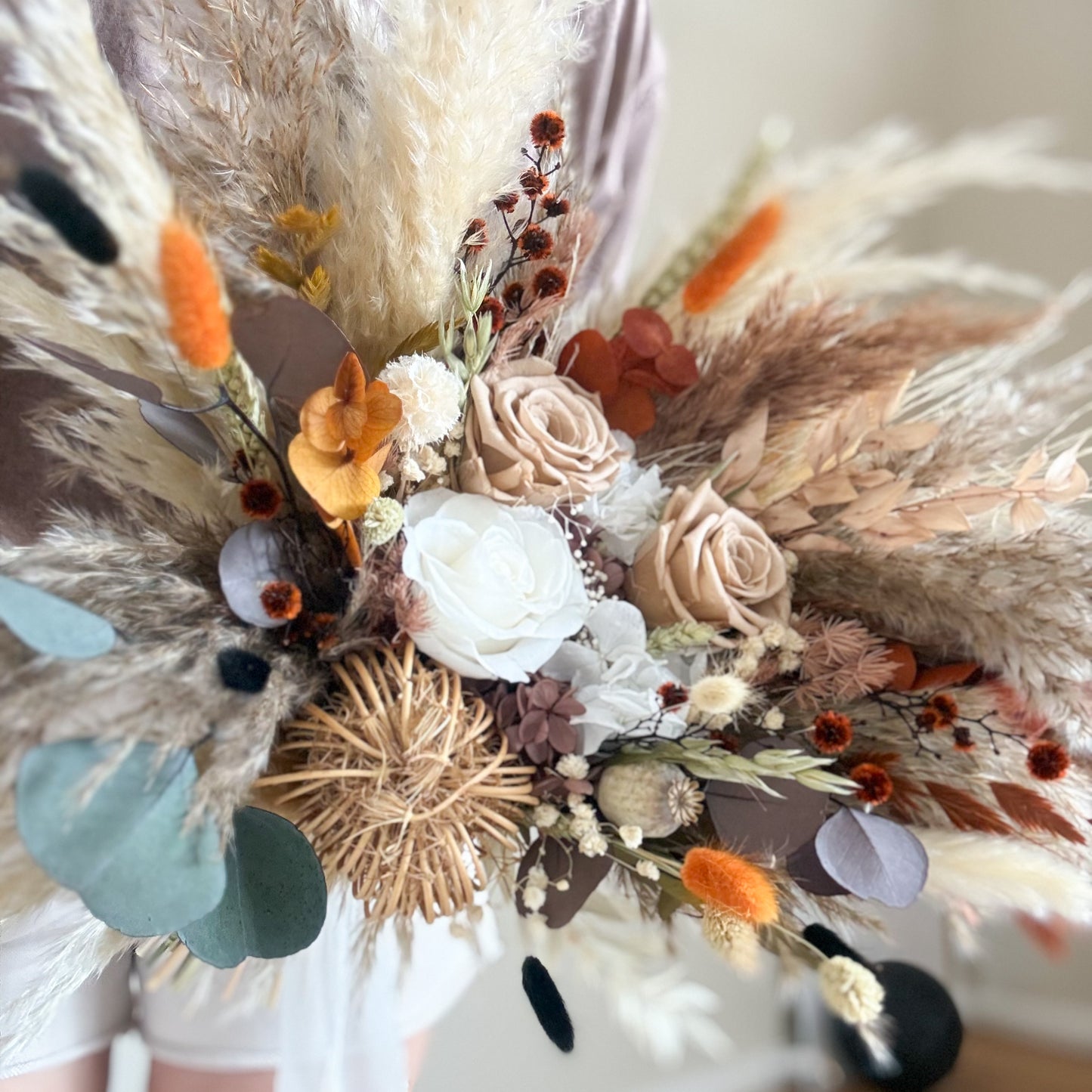 Wildflower Dried Bridal Bouquet