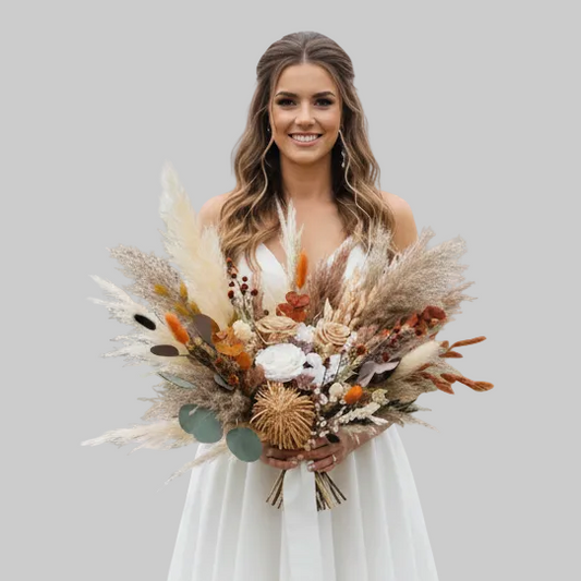 Wildflower Dried Bridal Bouquet