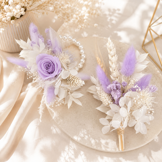 Australian handcrafted dried floral wedding accessories 