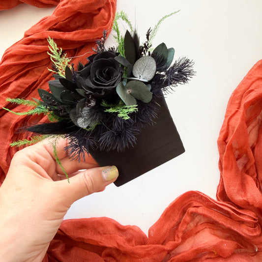 black pocket boutonniere in sydney