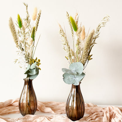 Rustic preserved flower arrangement in neutral tones designed for your favourite vase.