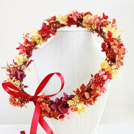 Dried flower crown, boho flower crown, bridal flower crown, wedding flower crown, bohemian flower crown, rustic flower crown, vintage flower crown, floral headpiece, handmade flower crown, festival flower crown, elopement flower crown, woodland flower crown, whimsical flower crown, wildflower crown, ethereal flower crown, dried floral headpiece, romantic flower crown, country wedding crown, bridesmaid flower crown, floral wreath, nature-inspired flower crown, fairy flower crown, delicate flower crown