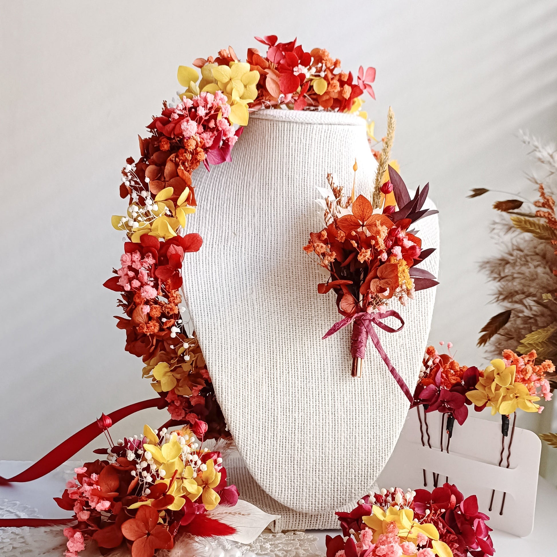 Dried flower crown, boho flower crown, bridal flower crown, wedding flower crown, bohemian flower crown, rustic flower crown, vintage flower crown, floral headpiece, handmade flower crown, festival flower crown, elopement flower crown, woodland flower crown, whimsical flower crown, wildflower crown, ethereal flower crown, dried floral headpiece, romantic flower crown, country wedding crown, bridesmaid flower crown, floral wreath, nature-inspired flower crown, fairy flower crown, delicate flower crown