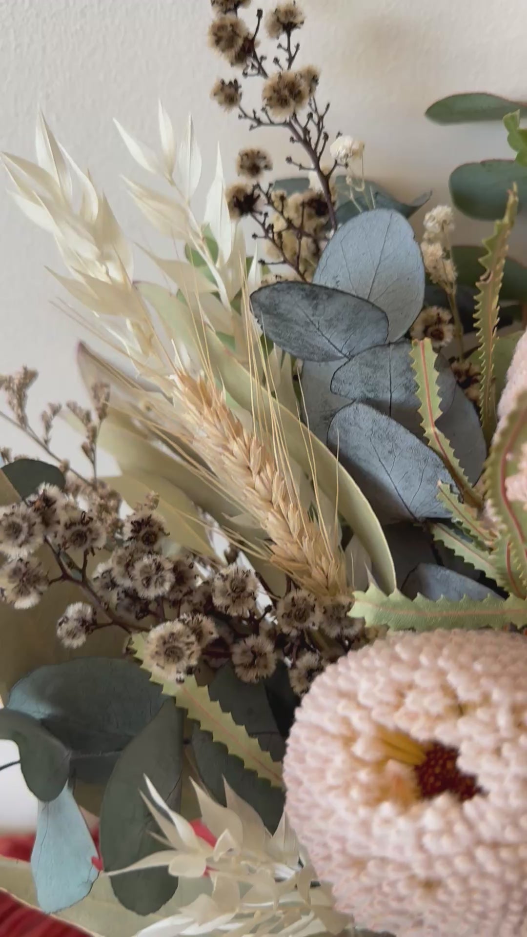 Australian native banksia bouquet 