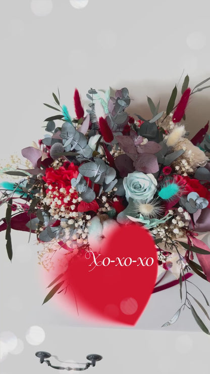 Affordable Christmas Flower Basket