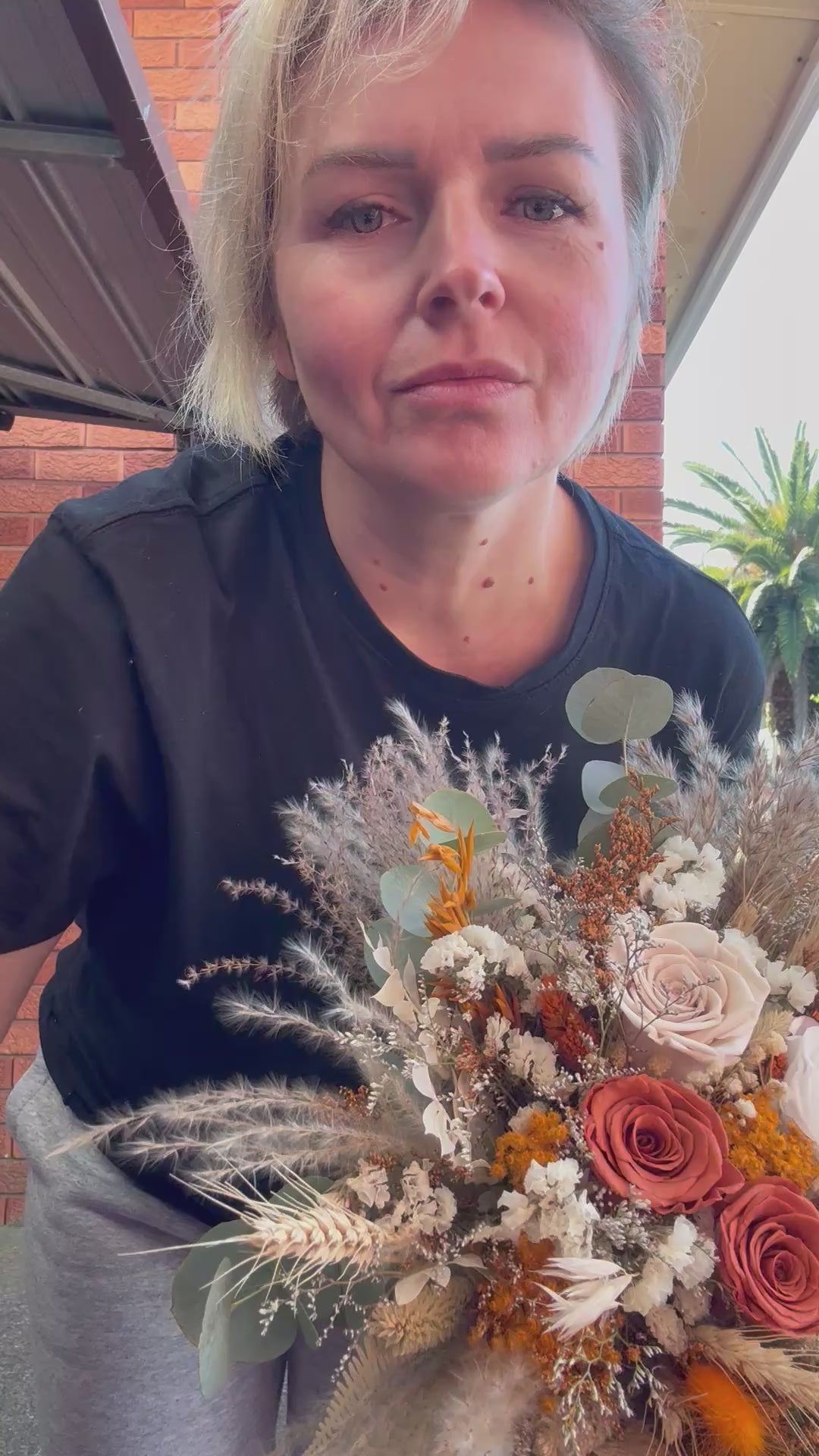 rustic boho bridal bouquet