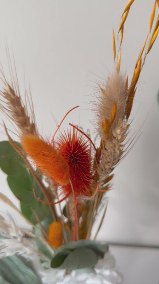 preserved-orange-bunny-tail-dried-flower-closeup
