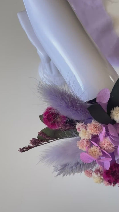 Lavender Flower Wrist Corsage