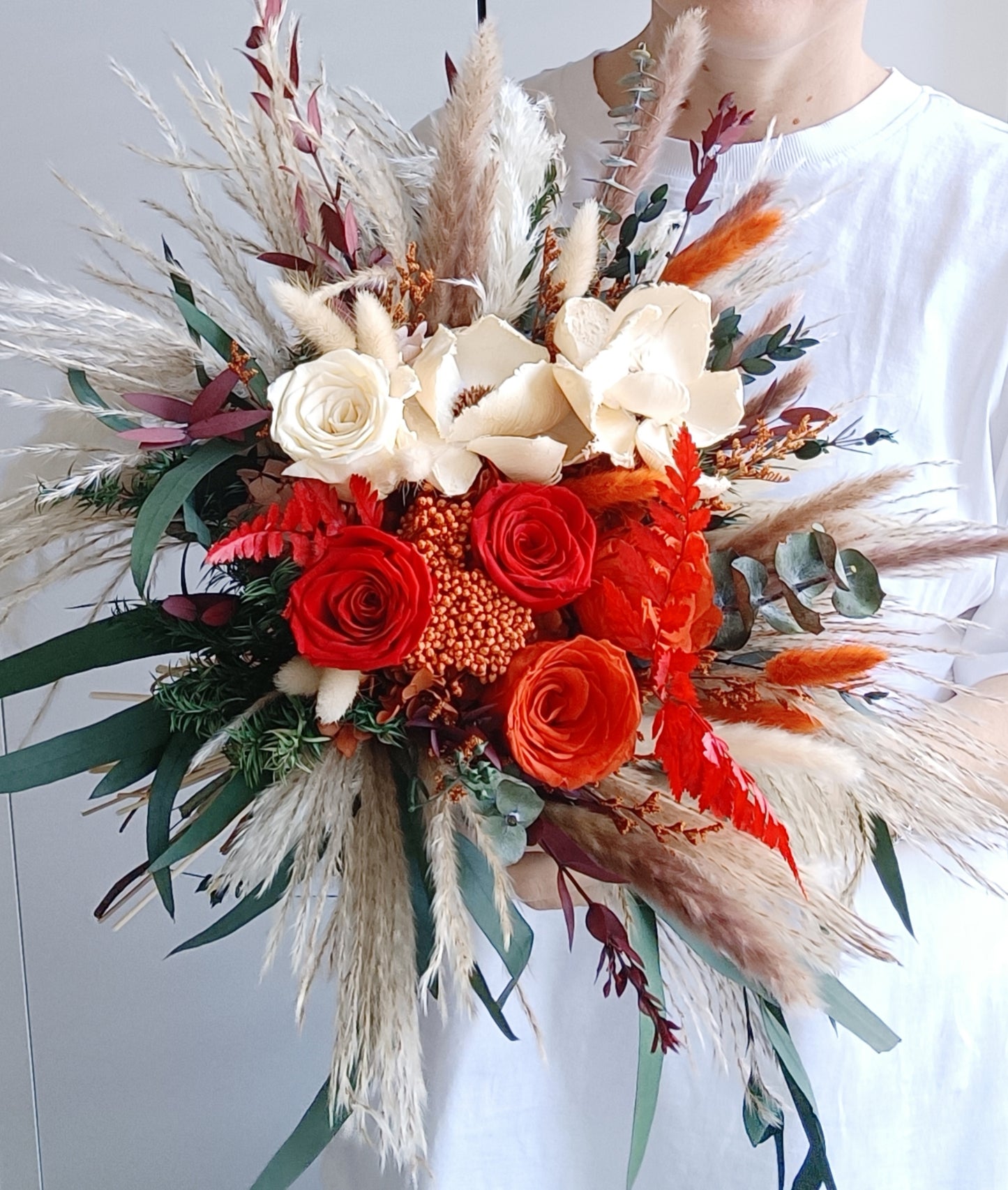 Dried Floral Bridal Bouquet