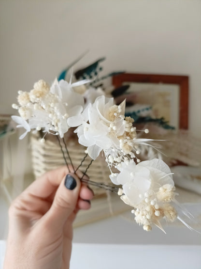 Set 5/10 Floral Hair Pins