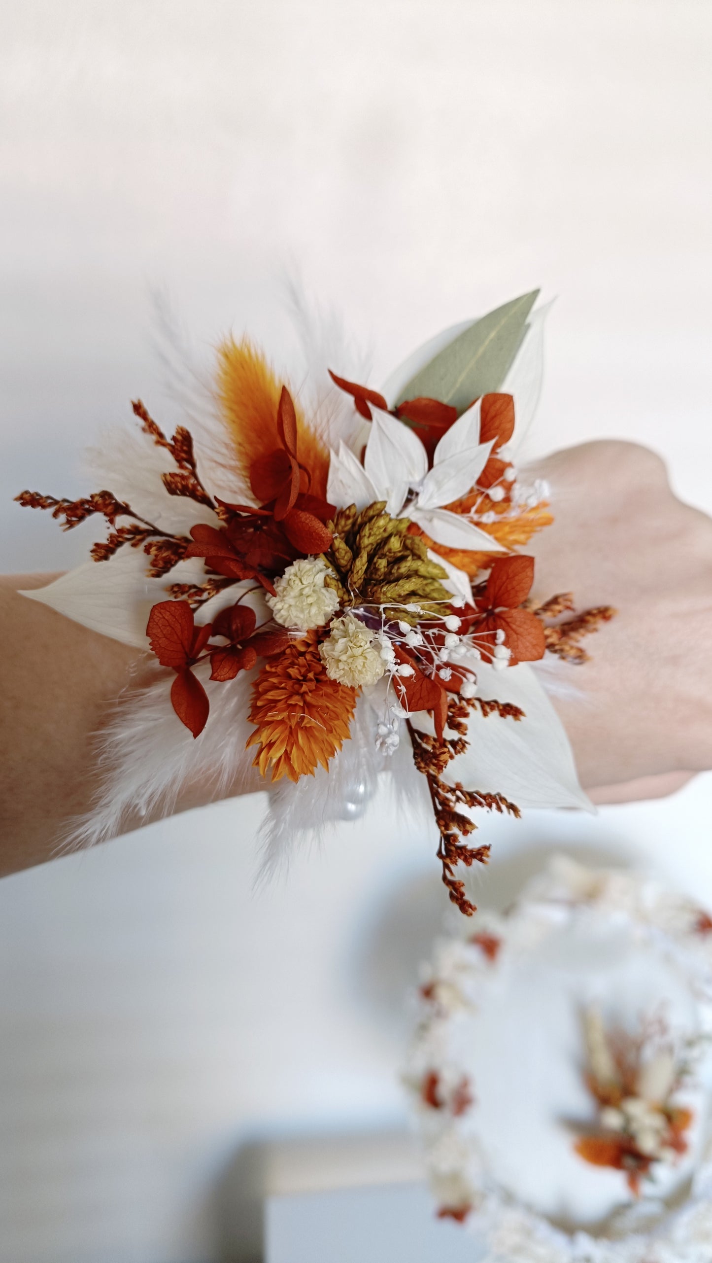 Corsage Wedding | Sage Green & Terracotta