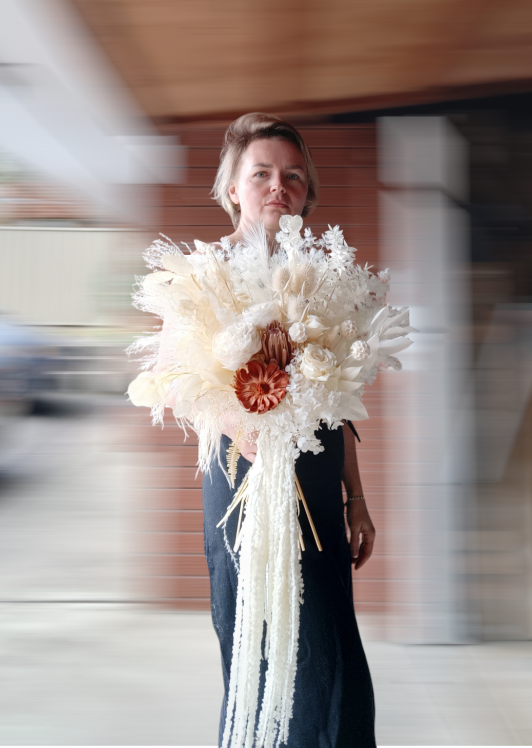 dried flower bridal bouquet_sydney