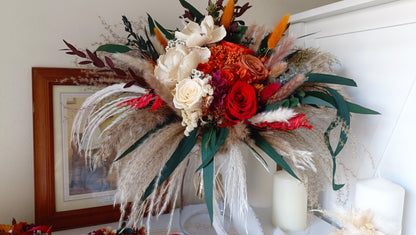 Dried Floral Bridal Bouquet